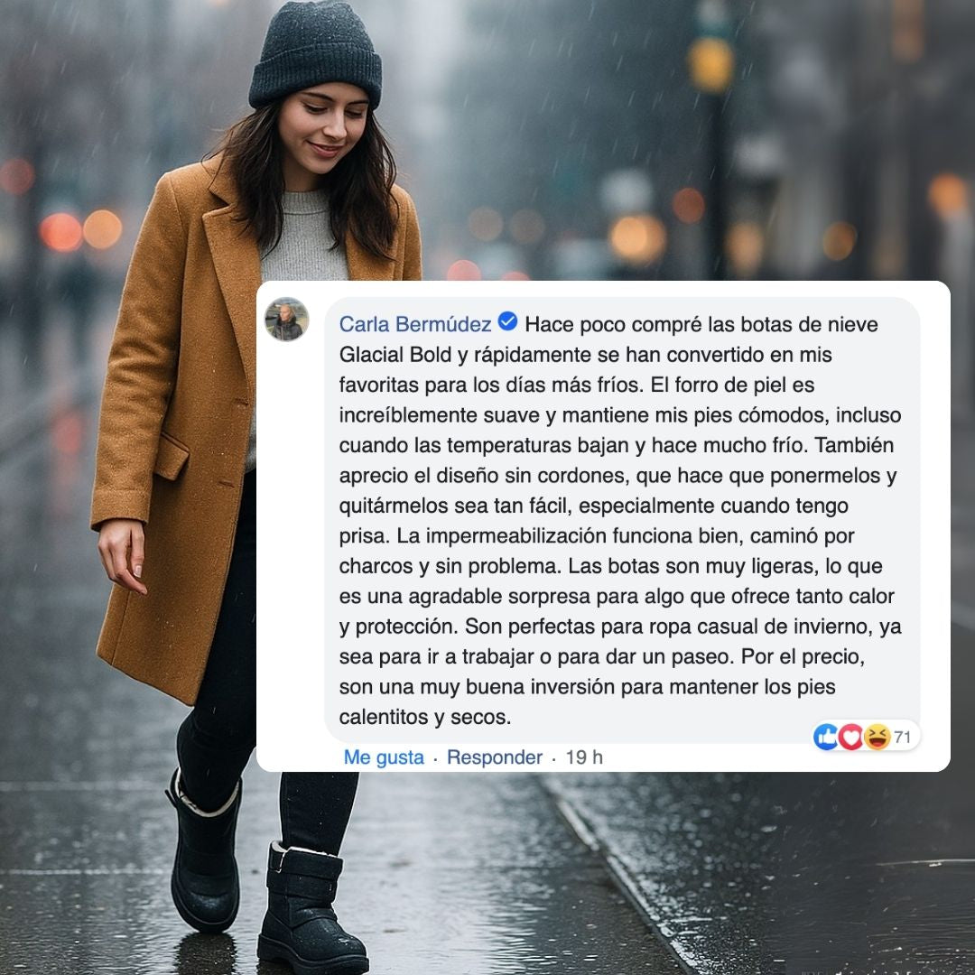 Glacial Bold™ - Botas calientes e impermeables.
